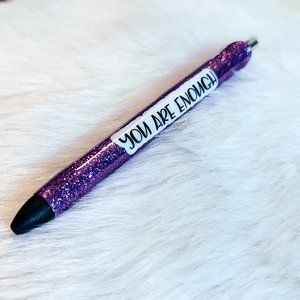 Refillable Glitter Pen